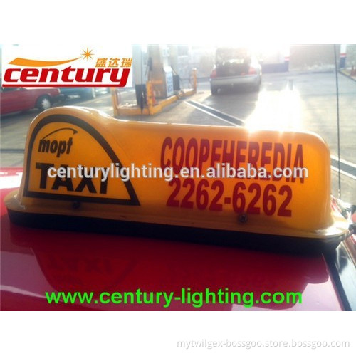 wholesale china factory price taxi advertising roof top
